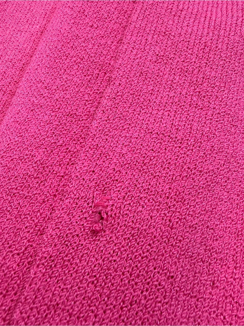 St. John Collection Women’s Size 12 Hot Pink Knit Dress Read - Picture 9 of 16
